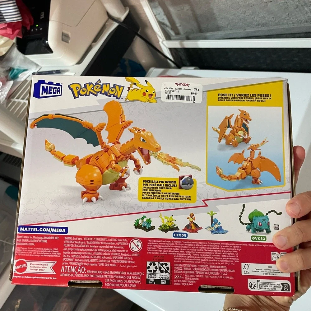 LEGO Minecraft and Pokemon Dungeon Set - Green, Blue, Black